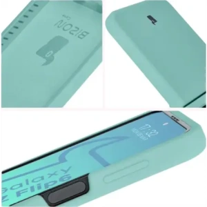 Kup Silikonowe etui Bizon Soft Case do Samsung Galaxy Z Flip6 turkusowe - BIZ5724 - {ean13} - Sklep Home Screen