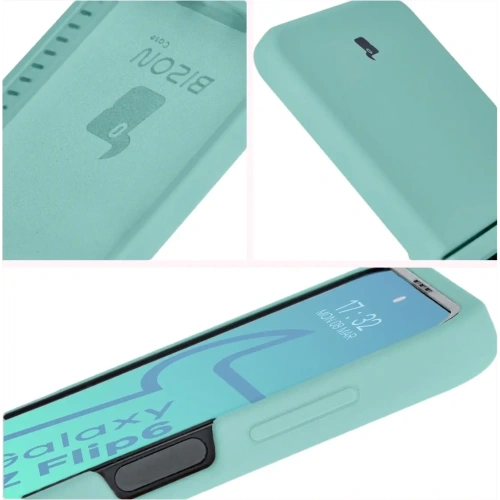 Kup Bizon Soft Case Samsung Galaxy Z Flip6 türkis - BIZ5724 - {ean13} - Sklep Home Screen