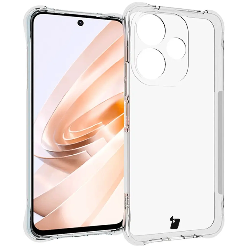 Elastyczne etui Bizon Case Salpa do Xiaomi Redmi 13 4G przezroczyste