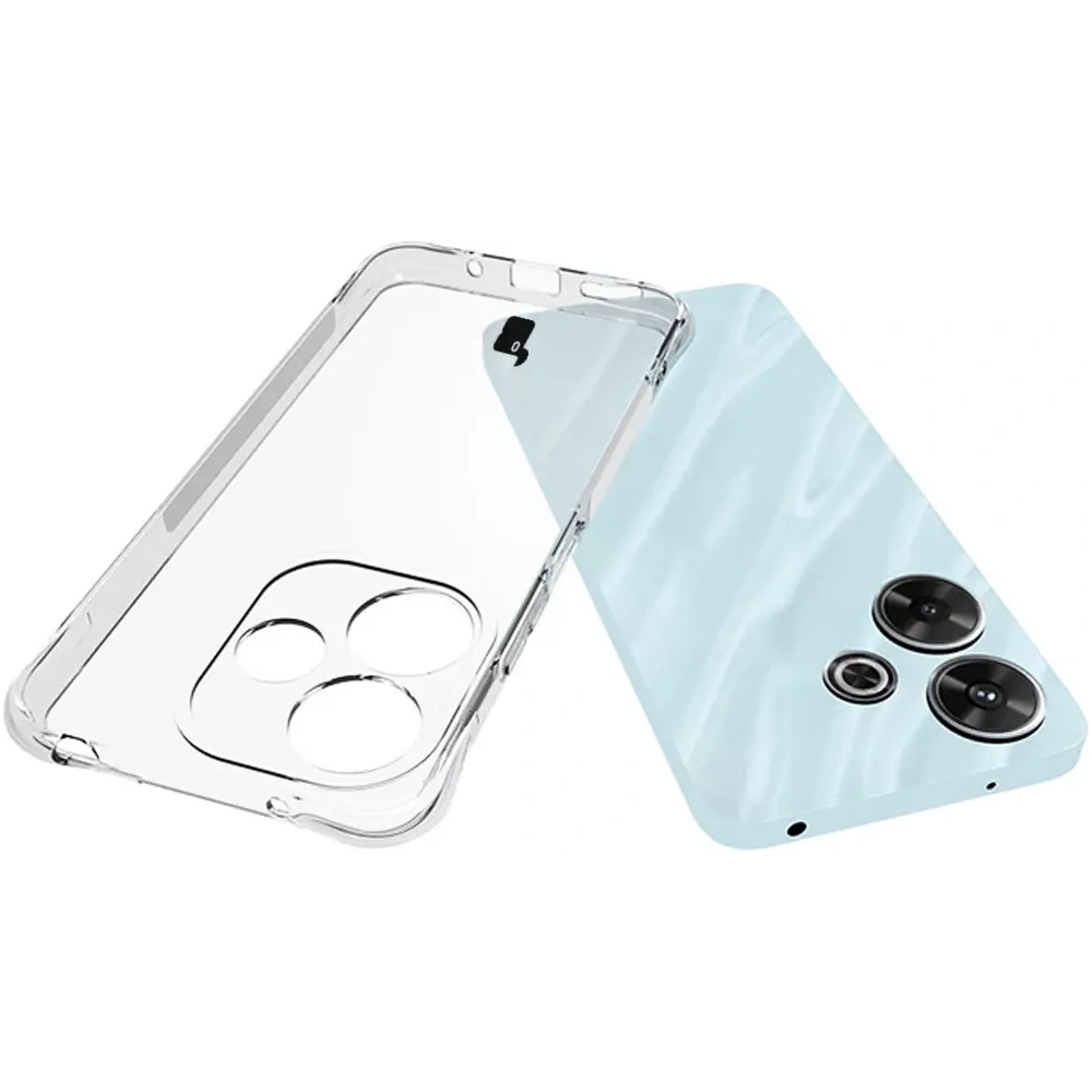 Elastyczne etui Bizon Case Salpa do Xiaomi Redmi 13 4G przezroczyste