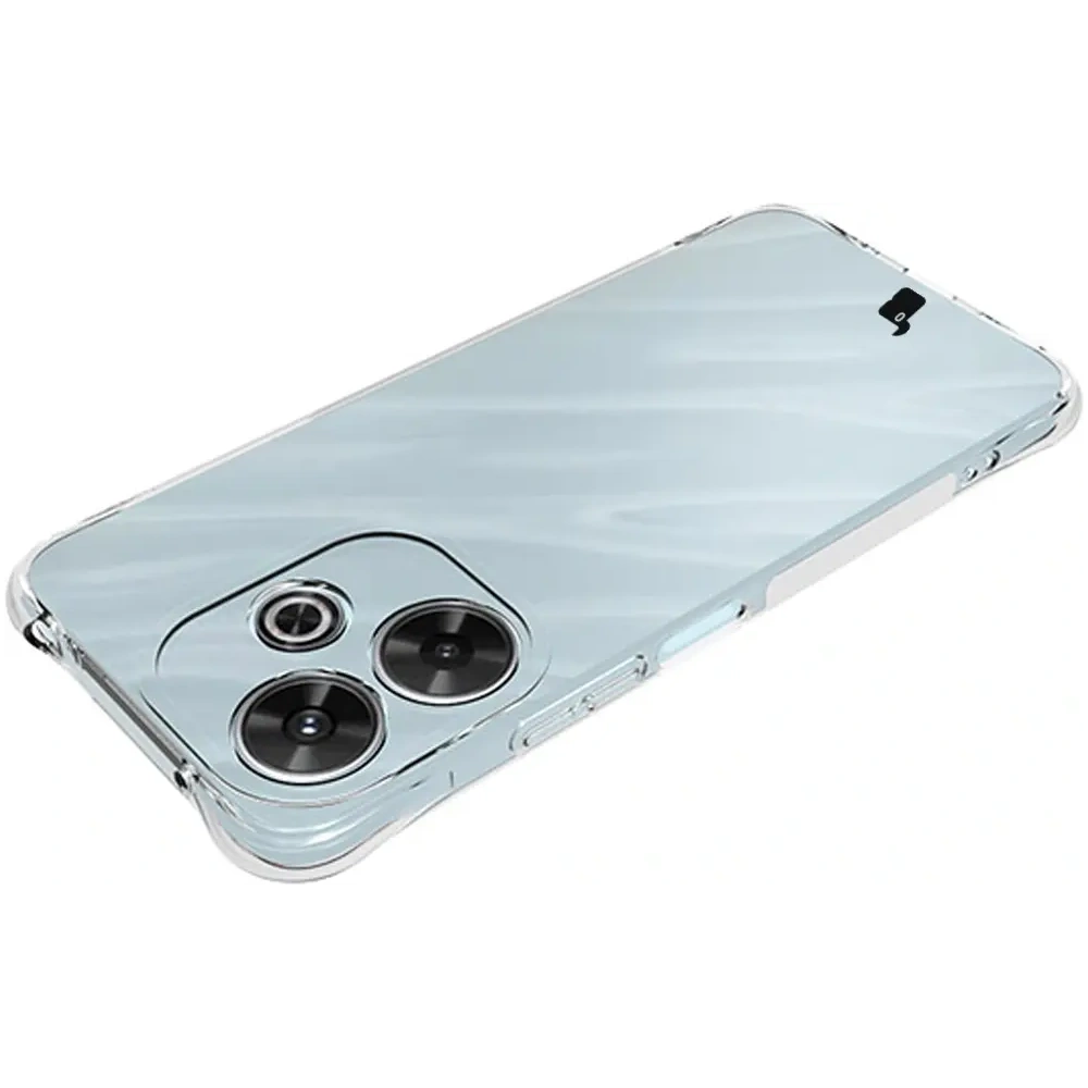 Elastyczne etui Bizon Case Salpa do Xiaomi Redmi 13 4G przezroczyste