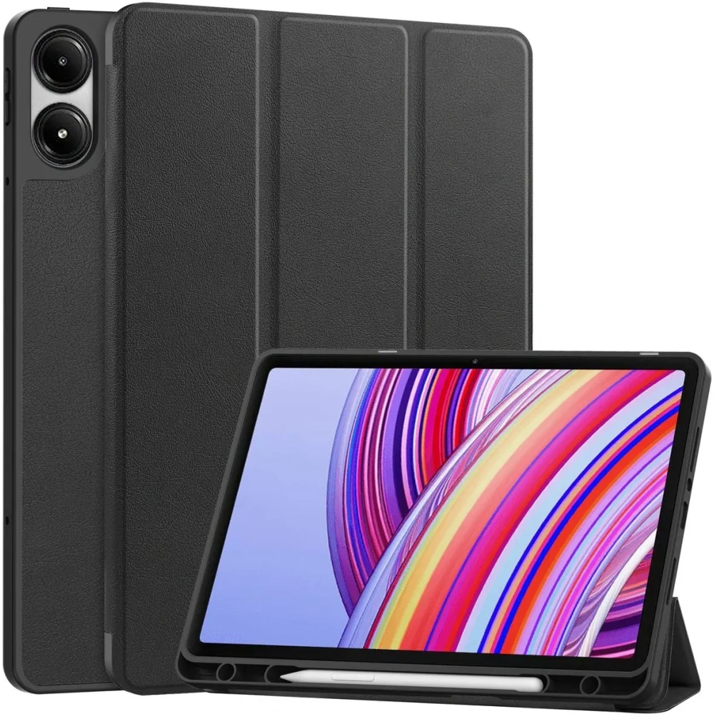 Etui z klapką Bizon Case Tab Lizard do Xiaomi Redmi Pad Pro 12.1 czarne