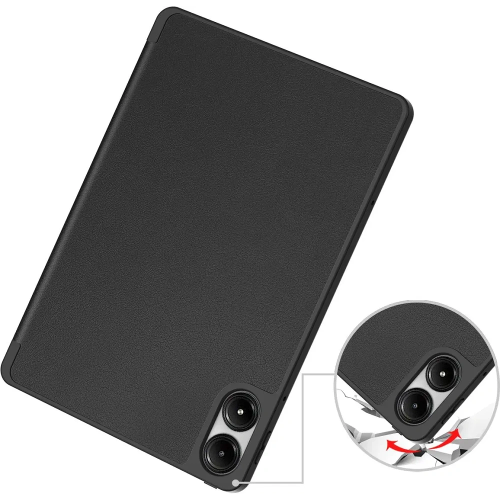 Etui z klapką Bizon Case Tab Lizard do Xiaomi Redmi Pad Pro 12.1 czarne