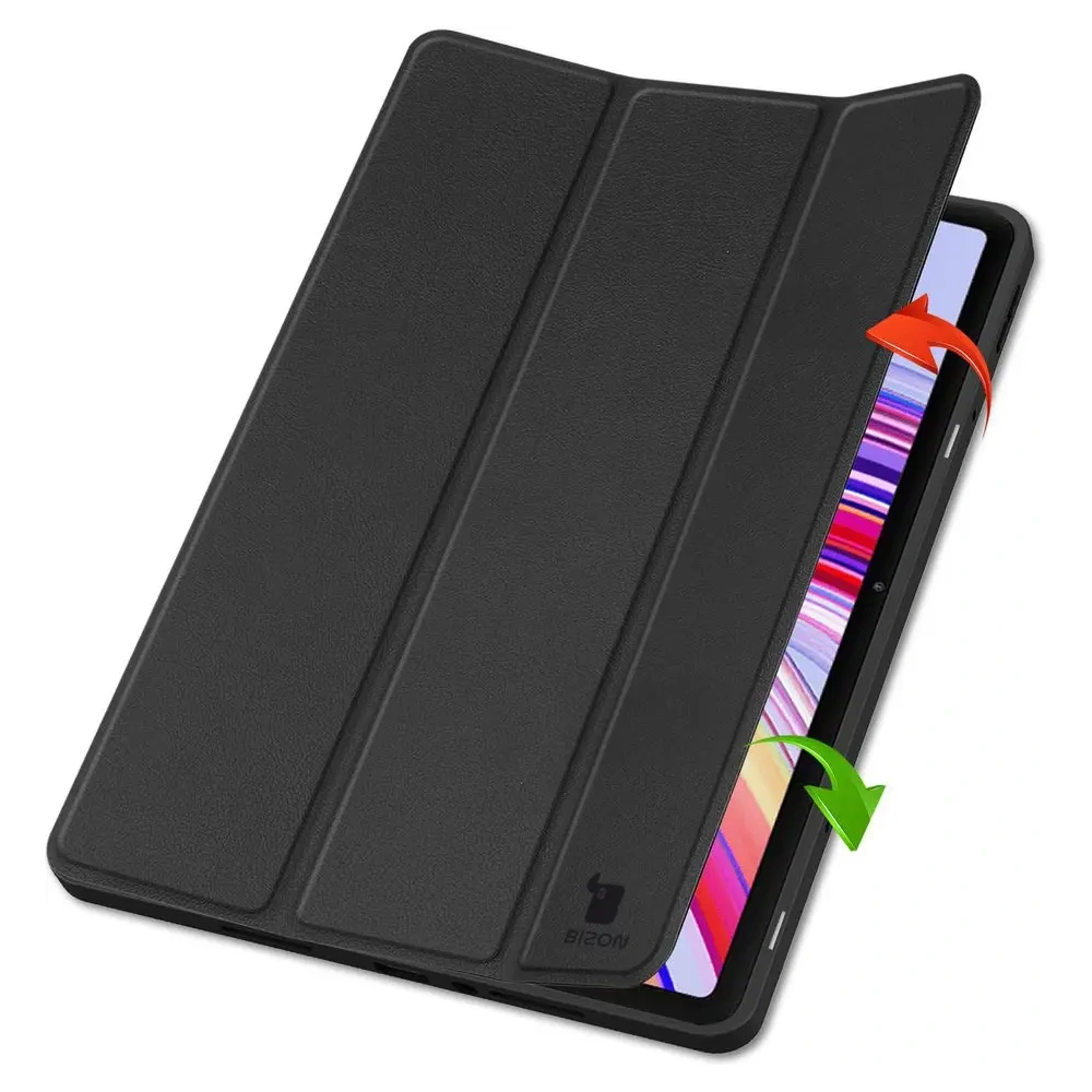 Etui z klapką Bizon Case Tab Lizard do Xiaomi Redmi Pad Pro 12.1 czarne