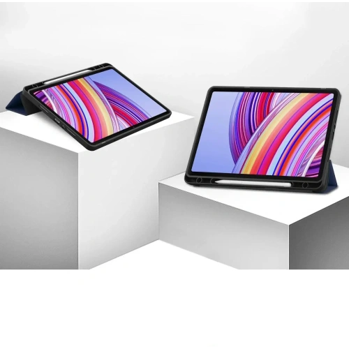Kup Bizon Case Tab Lizard Xiaomi Redmi Pad Pro 12.1 albastru închis - BIZ5974 - {ean13} - Sklep Home Screen