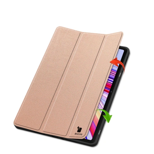 Kup Etui s klopou Bizon Case Tab Lizard pro Xiaomi Redmi Pad Pro 12.1 růžovo-zlaté - BIZ5977 - {ean13} - Sklep Home Screen