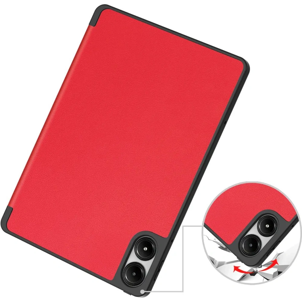 Etui z klapką Bizon Case Tab Lizard do Xiaomi Redmi Pad Pro 12.1 czerwone