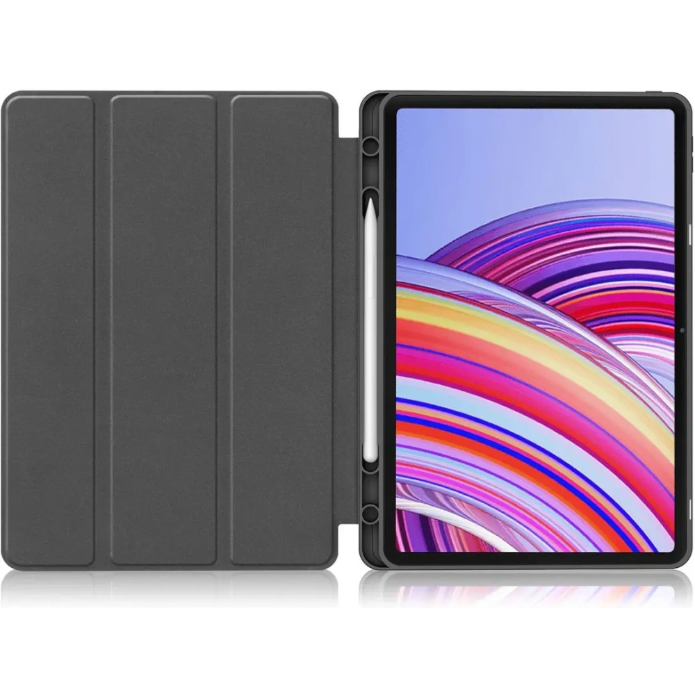 Etui z klapką Bizon Case Tab Lizard do Xiaomi Redmi Pad Pro 12.1 czerwone