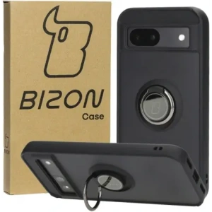 Kup Bizon Case Hybrid Ring Google Pixel 8a rauchig mit einem schwarzen Rahmen - BIZ5979 - {ean13} - Sklep Home Screen