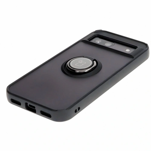 Kup Etui s úchopem na prst Bizon Case Hybrid Ring pro Google Pixel 8a kouřové s černým rámem - BIZ5979 - {ean13} - Sklep Home Screen