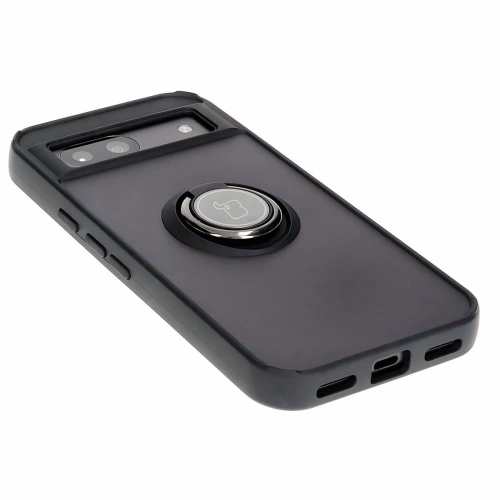 Kup Etui s úchopem na prst Bizon Case Hybrid Ring pro Google Pixel 8a kouřové s černým rámem - BIZ5979 - {ean13} - Sklep Home Screen