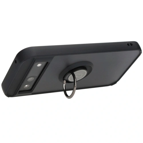 Kup Etui s úchopem na prst Bizon Case Hybrid Ring pro Google Pixel 8a kouřové s černým rámem - BIZ5979 - {ean13} - Sklep Home Screen