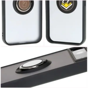 Kup Bizon Case Hybrid Ring Google Pixel 8a rauchig mit einem schwarzen Rahmen - BIZ5979 - {ean13} - Sklep Home Screen
