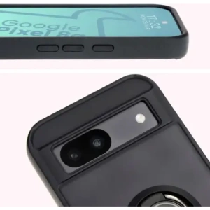 Kup Etui s úchopem na prst Bizon Case Hybrid Ring pro Google Pixel 8a kouřové s černým rámem - BIZ5979 - {ean13} - Sklep Home Screen