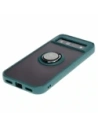 Kup Etui s úchopem na prst Bizon Case Hybrid Ring pro Google Pixel 8a kouřové s tmavě zeleným rámečkem - BIZ5742 - {ean13} - Sklep Home Screen