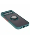 Kup Etui s úchopem na prst Bizon Case Hybrid Ring pro Google Pixel 8a kouřové s tmavě zeleným rámečkem - BIZ5742 - {ean13} - Sklep Home Screen