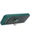Kup Etui s úchopem na prst Bizon Case Hybrid Ring pro Google Pixel 8a kouřové s tmavě zeleným rámečkem - BIZ5742 - {ean13} - Sklep Home Screen