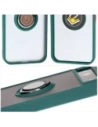 Buy Bizon Case Hybrid Ring Google Pixel 8a smoky with a dark green frame - BIZ5742 - {ean13} - Home Screen Store Europe