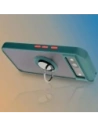 Kup Bizon Case Hybrid Ring Google Pixel 8a rauchig mit einem dunkelgrünen Rahmen - BIZ5742 - {ean13} - Sklep Home Screen