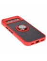 Kup Etui s úchytem na prst Bizon Case Hybrid Ring pro Google Pixel 8a kouřové s červeným rámem - BIZ5743 - {ean13} - Sklep Home Screen