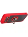 Kup Etui s úchytem na prst Bizon Case Hybrid Ring pro Google Pixel 8a kouřové s červeným rámem - BIZ5743 - {ean13} - Sklep Home Screen