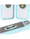 Kup Bizon Case Hybrid Ring Google Pixel 8a fumuriu cu un cadru de culoare albastru deschis - BIZ5744 - {ean13} - Sklep Home Screen