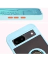Kup Etui s úchopem na prst Bizon Case Hybrid Ring pro Google Pixel 8a kouřové s jasně modrým rámečkem - BIZ5744 - {ean13} - Sklep Home Screen