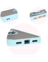 Kup Etui s úchopem na prst Bizon Case Hybrid Ring pro Google Pixel 8a kouřové s jasně modrým rámečkem - BIZ5744 - {ean13} - Sklep Home Screen