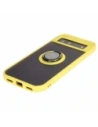 Buy Bizon Case Hybrid Ring Google Pixel 8a smoky with a yellow frame - BIZ5745 - {ean13} - Home Screen Store Europe