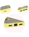 Kup Etui z uchwytem na palec Bizon Case Hybrid Ring do Google Pixel 8a przydymione z żółtą ramką - BIZ5745 - {ean13} - Sklep Home Screen