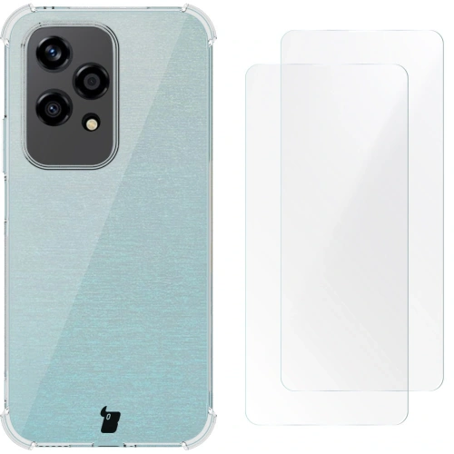 Kup Etui + 2x folia na ekran Bizon Case Clear Pack do Honor 200 Lite przezroczyste - BIZ5749 - {ean13} - Sklep Home Screen