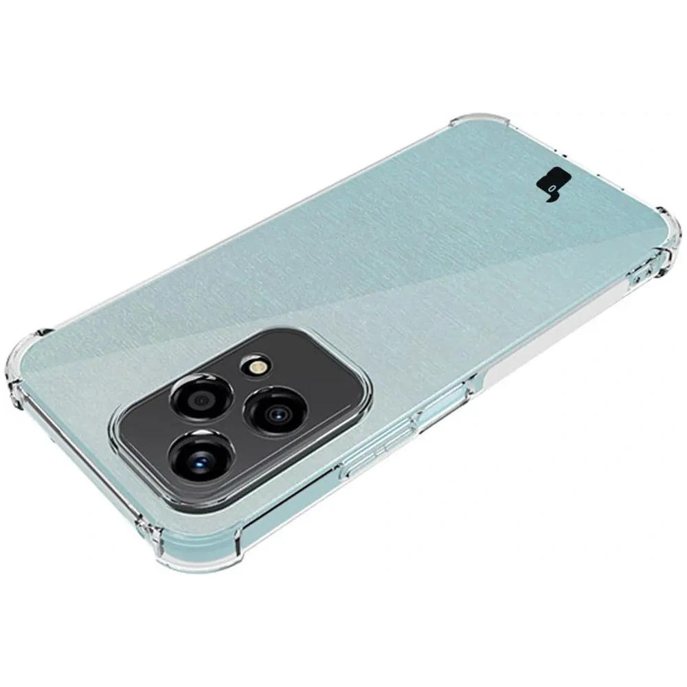 Etui + 2x folia na ekran Bizon Case Clear Pack do Honor 200 Lite przezroczyste