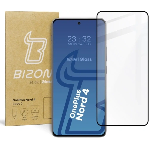 Kup Tvrzené sklo Bizon Glass Edge 2 pro OnePlus Nord 4 černý rámeček - BIZ5753 - {ean13} - Sklep Home Screen