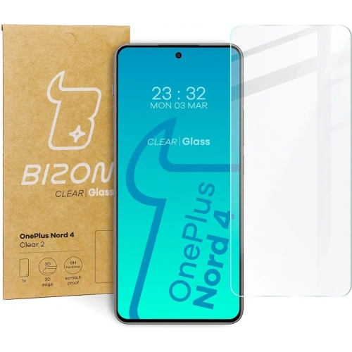Kup Szkło hartowane Bizon Glass Clear 2 do OnePlus Nord 4 - BIZ5754 - {ean13} - Sklep Home Screen