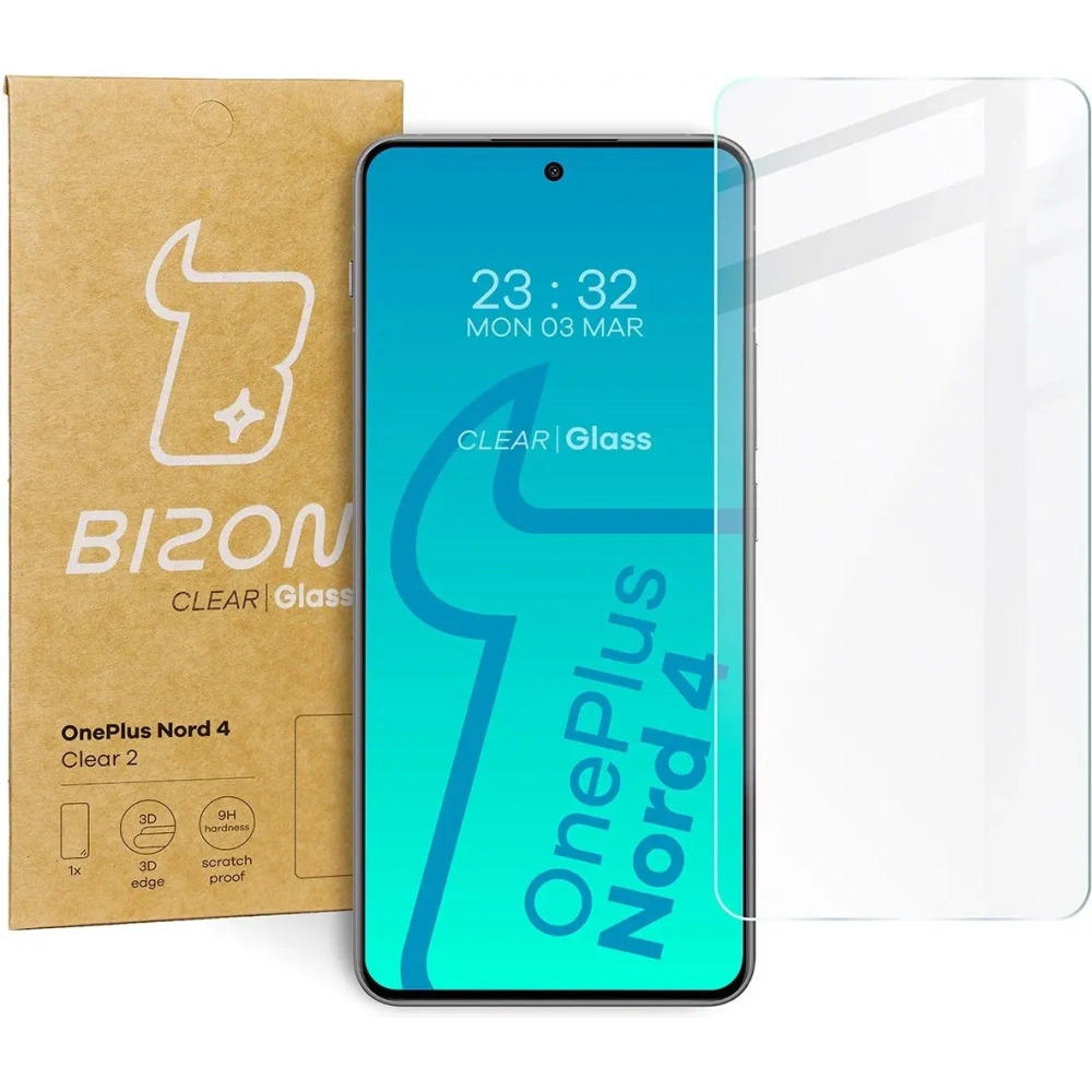 Szkło hartowane Bizon Glass Clear 2 do OnePlus Nord 4