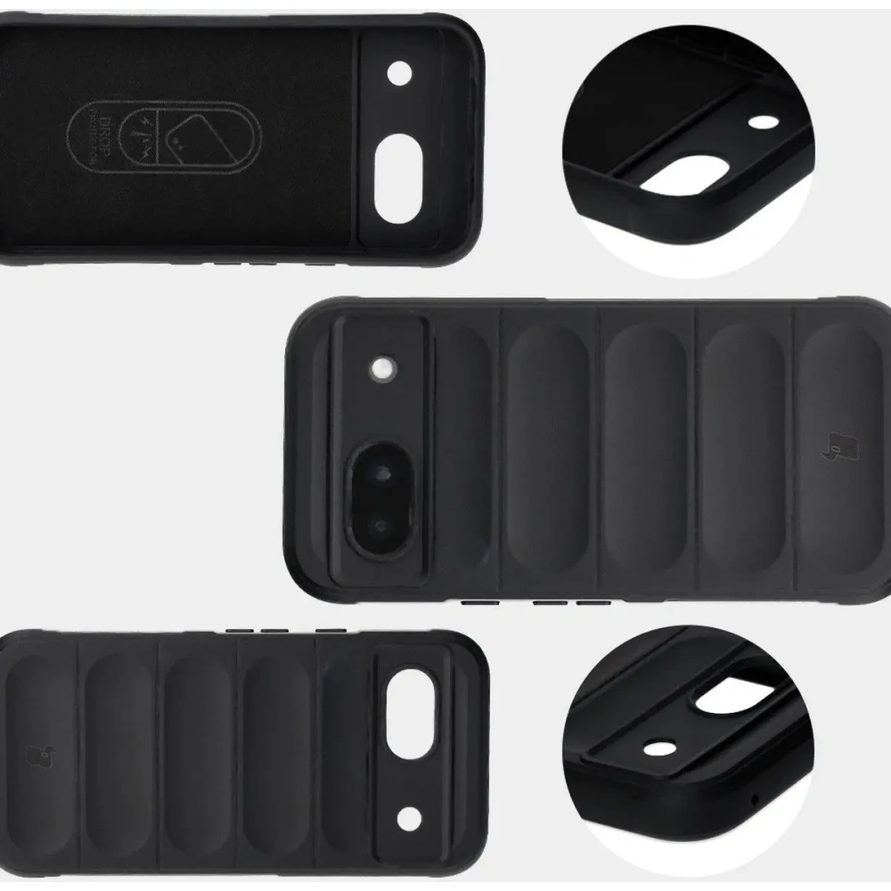 Pancerne etui Bizon Case Tur do Google Pixel 8a czarne