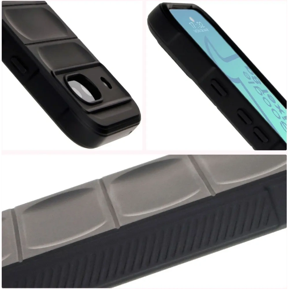 Pancerne etui Bizon Case Tur do Google Pixel 8a czarne