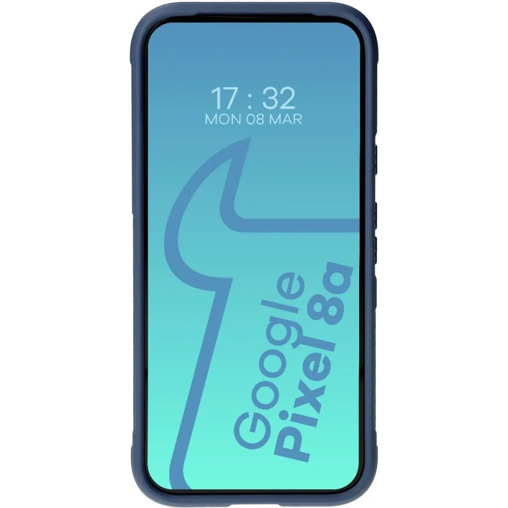 Pancerne etui Bizon Case Tur do Google Pixel 8a granatowe