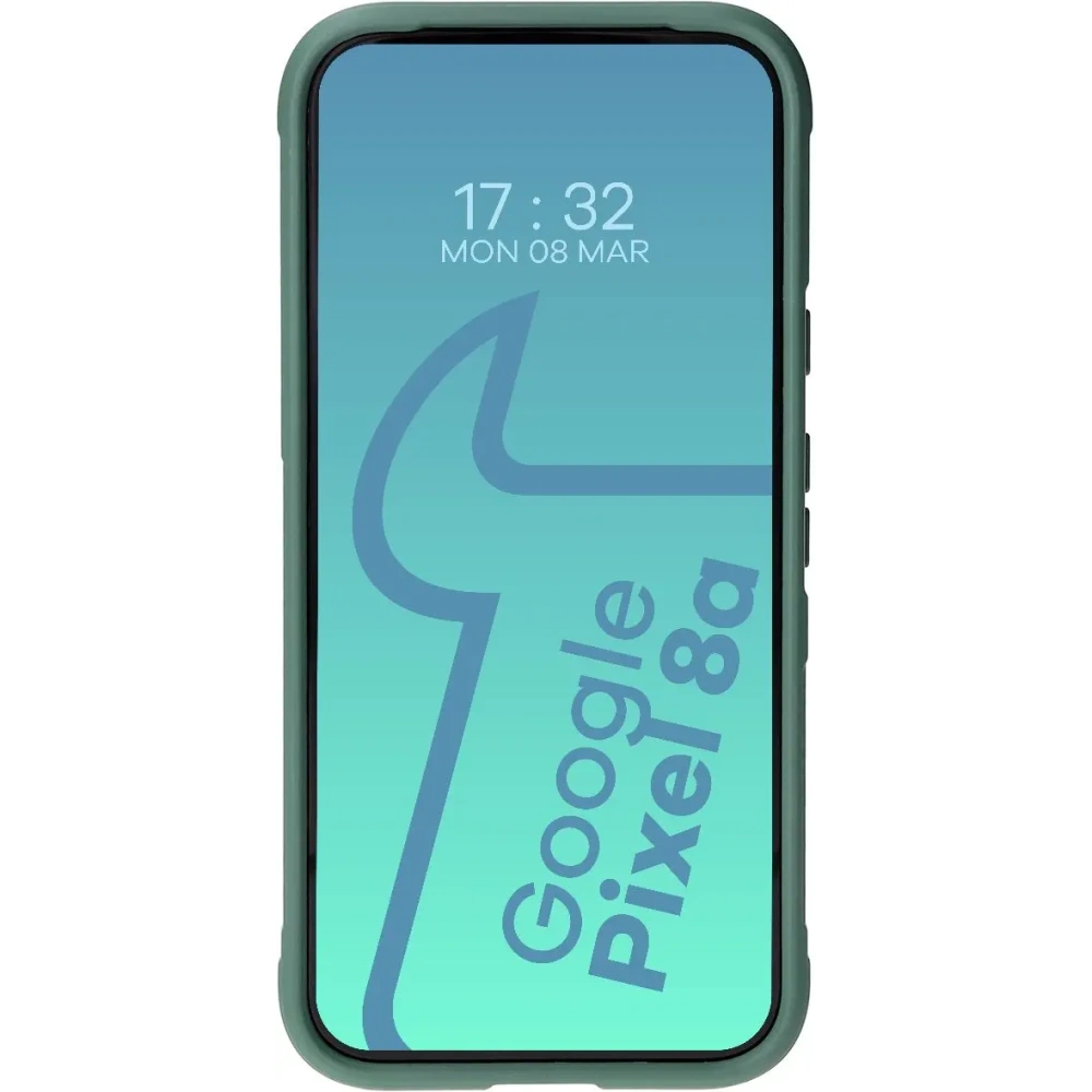 Pancerne etui Bizon Case Tur do Google Pixel 8a ciemnozielone