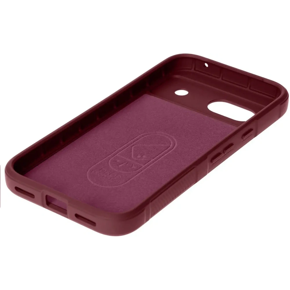 Pancerne etui Bizon Case Tur do Google Pixel 8a ciemnofioletowe