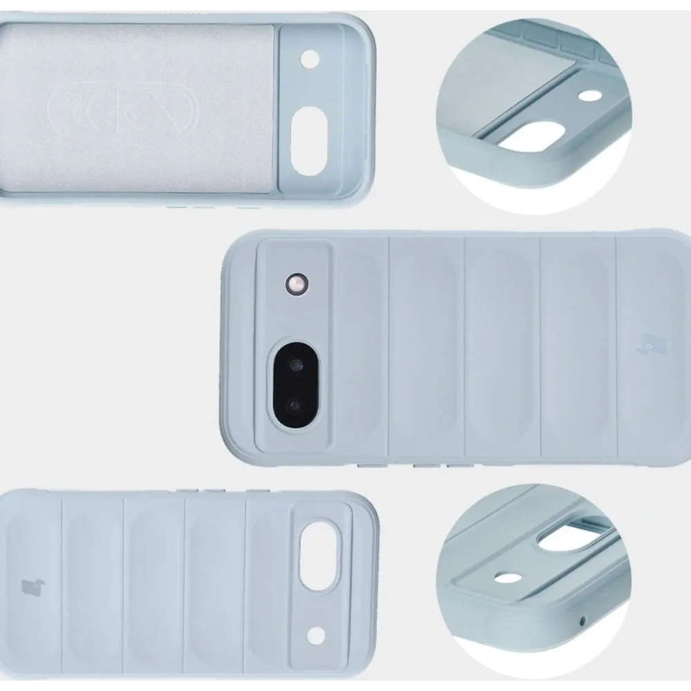Pancerne etui Bizon Case Tur do Google Pixel 8a jasnoniebieskie