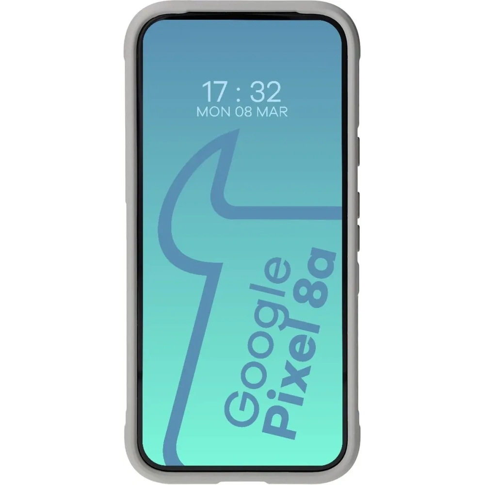 Pancerne etui Bizon Case Tur do Google Pixel 8a jasnoszare