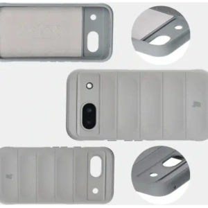 Bizon Case Tur Google Pixel 8a gri deschis