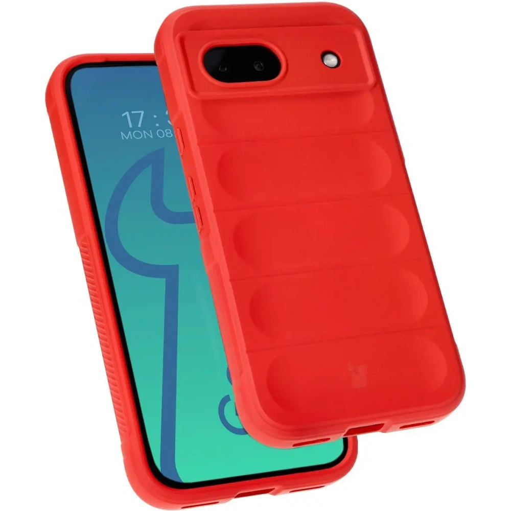 Pancerne etui Bizon Case Tur do Google Pixel 8a czerwone