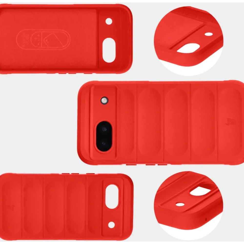 Pancerne etui Bizon Case Tur do Google Pixel 8a czerwone