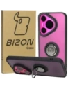Kup Bizon Case Hybrid Ring Huawei Pura 70 smoky cu un cadru negru - BIZ5996 - {ean13} - Sklep Home Screen