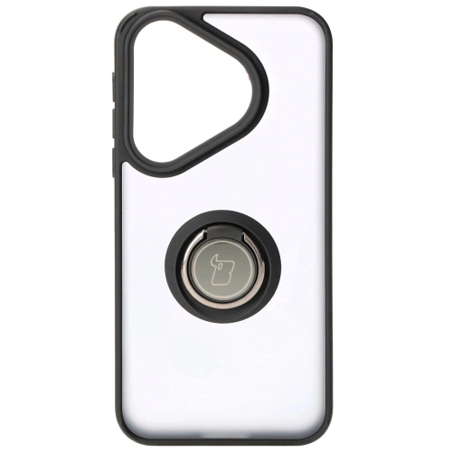 Buy Bizon Case Hybrid Ring Huawei Pura 70 smoky with a black frame - BIZ5996 - {ean13} - Home Screen Store Europe