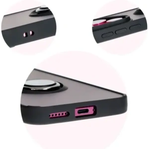 Kup Bizon Case Hybrid Gyűrű Huawei Pura 70 füstös fekete kerettel - BIZ5996 - {ean13} - Sklep Home Screen