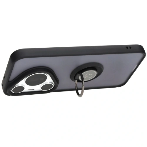 Kup Etui s držákem na prst Bizon Case Hybrid Ring pro Huawei Pura 70 Pro / Pro+ kouřové s černým rámečkem - BIZ5765 - {ean13} - Sklep Home Screen