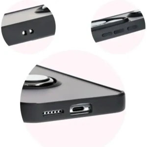 Kup Etui z uchwytem na palec Bizon Case Hybrid Ring do Huawei Pura 70 Pro / Pro+ przydymione z czarną ramką - BIZ5765 - {ean13} - Sklep Home Screen